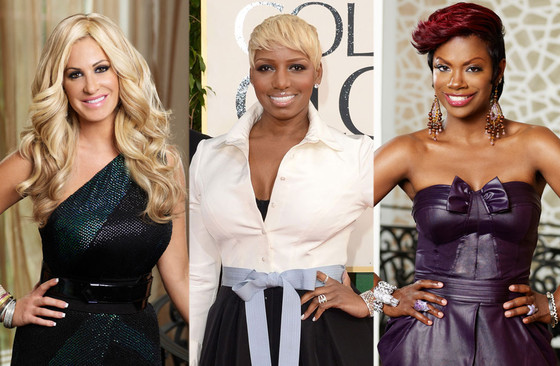 Kim Zolciak, Nene Leakes, Kandi Burruss Kim Zolciak, Nene Leakes, Kandi Burruss